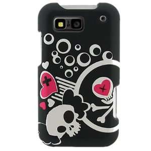  Hard Snap on Shield With DEATH & LOVE Design Rubberized 