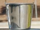 Quart DHK Stainless Steel Bucket for Dairy Cows Calf Seamless 9