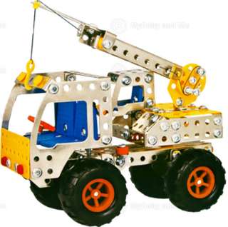 Large Tow Truck Metal Model Construction Kit Childs Toy  