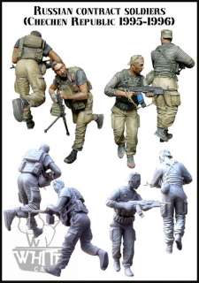 Evolution Miniatures 135 Russian Contract Soldiers Chechen Republic 