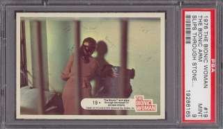 1976 Donruss The Bionic Woman #19 Slips PSA 9 pop 8  