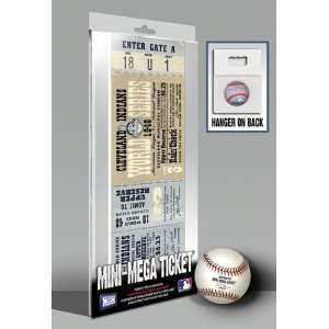  Cleveland Indians 1948 World Series Game 3 Mini Mega Ticket 
