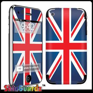 Union Jack Vinyl Case Decal Skin To Cover Your Apple IPHONE 3G 3GS 