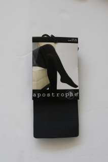 Apostrophe Womens Tights Brown Gray BLUE BLACK S/M M/L L/XL  