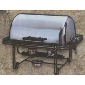 American Metalcraft MESA27   Full Size Roll Top Chafer, Stainless w 