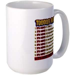  Large Mug Coffee Drink Cup Toddler Rules 