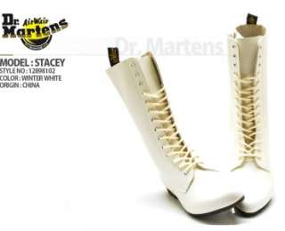 Dr Martens Women Boots shoes Stacey Winter White  