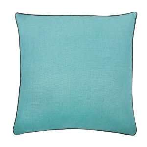  Thomas Paul Solid Linen Pillow   Aqua
