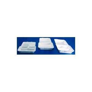  DL Hinged Lid Containers, 8 7/16 x 7 7/8 x 2 1/2 (80 