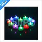 Lot of 12 Diffrent Color Light LED Candle for Christmas Wedding Party