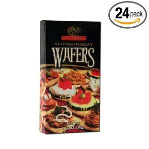 Alaska Smokehouse Stone Wheat Wafers, 1.75 Ounce Boxes (Pack of 24)