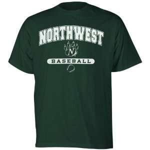   Missouri State Bearcats Green Baseball T shirt