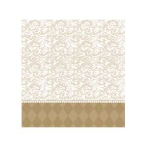  Gold Wishes Paper Table Cover (Wedding 50th Anniversary 