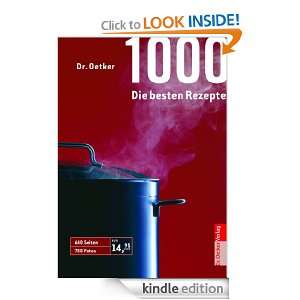 1000   Die besten Rezepte (German Edition) Oetker  Kindle 