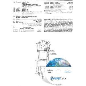   NEW Patent CD for R.F. HIGH VOLTAGE INSULATION LINK 