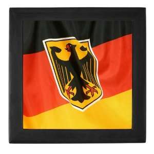  Keepsake Box Black German Flag Waving 