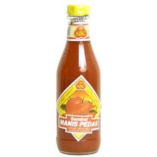 ABC Indonesian Extra Hot Chili Sauce   Sambal Extra Pedas, 11.5 Ounce 