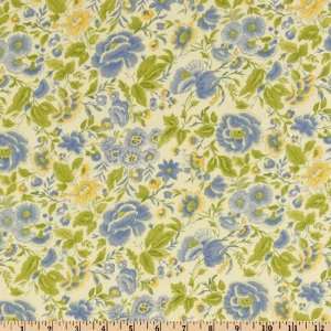   Notebook Garden Cream Fabric By The Yard Arts, Crafts & Sewing
