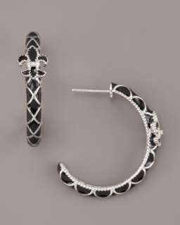 Modern Hoop Earrings  