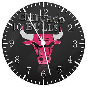 Chicago Bulls Basketball team LOGO Wall Clock #237  