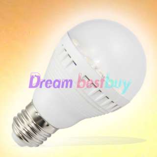 6W E27 Warm white 5050 SMD LED Light Bulb Energy saving Lamp  