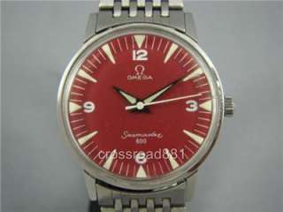 Mens Stainless Omega 600 Seamaster Watch Great  