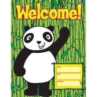  Scholastic TF2500 Panda Birthday Chart Teachers Friend 