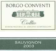 Ruffino Ruffino Borgo Conventi Sauvignon Blanc 2003 