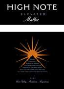 High Note Elevated Malbec 2008 