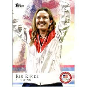  2012 Topps US Olympic Team #37 Kim Rhode Shooting ENCASED 