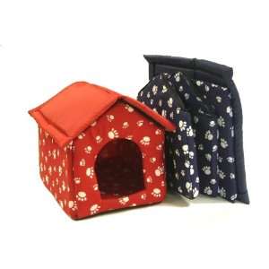  Pet House Foldable 19.75 X 17.75 X 19   Red Kitchen 