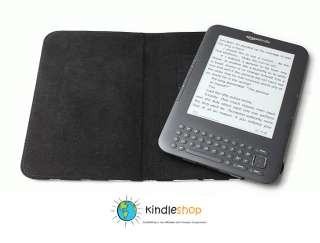   100% Cowhide BROWN Leather Case for Kindle Keyboard 3G Wi Fi w/Offers