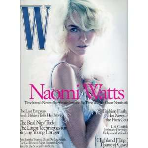 Fashion Magazine March 2004 (NAOMI WATTS ON COVER) W MAGAZINE 