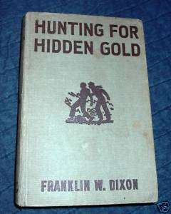 The Hardy Boys Hunting For Hidden Gold (1928) Hardcover  