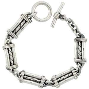  Made Bullet Chain Link Toggle Type 8.5 in. Bracelet, 1/2 in. (12.5mm 