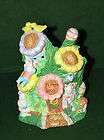 Easter Bunny Village House FLOWER SHOP 5 x 4 x 7 T for Bunny 