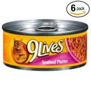 Lives Seafood Platter Dinner Canned Cat Food 5.50 oz, 4 Count (Pack 