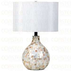  Pearl And White Table Lamp