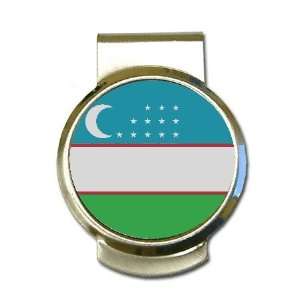  Uzbekistan Flag Money Clip