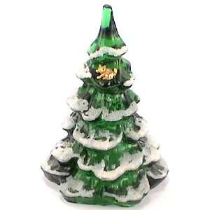  Fenton Christmas Tree 6 inches tall , Made in the U.S.A 