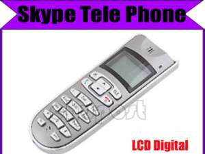 LCD Digital USB Handset Internet Skype Tele Phone  