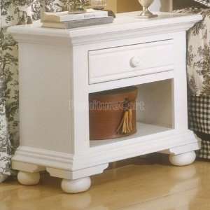   Woodcrafters Cottage Traditions Small Nightstand (White) 6510 410