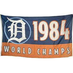    Detroit Tigers 1984 World Champions Banner