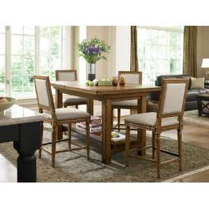    Tasting Table Set w/ Bergere Counter Chairs