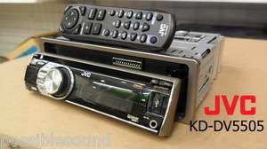 JVC KD DV5505 DIN Car stereo DVD player CD  USB ipod iphone  