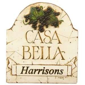  Casa Bella Italian Plaque, personalize it