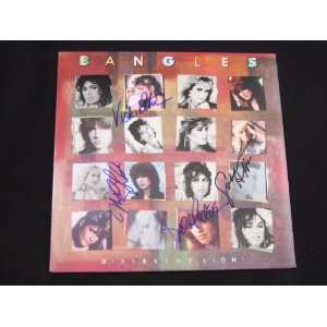 The Bangles   Different Light   Signed Autographed  Record Album 