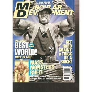  Muscular Development Magazine (Mass Monsters rule, January 