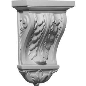   12 1/8H Metz Oakleaf Corbel