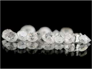 10 Carat White Cut & Polished Natural Melee Diamond Lot  